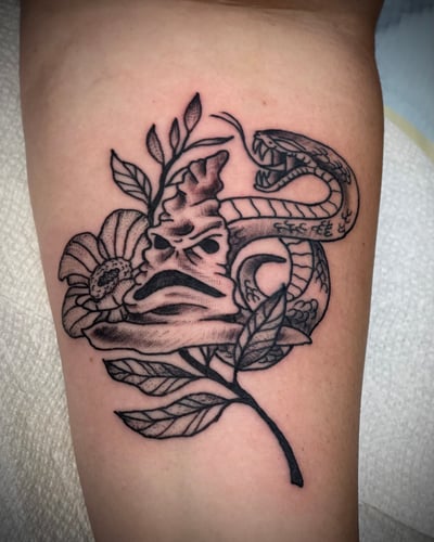 Harry Potter Sorting Hat Tattoo