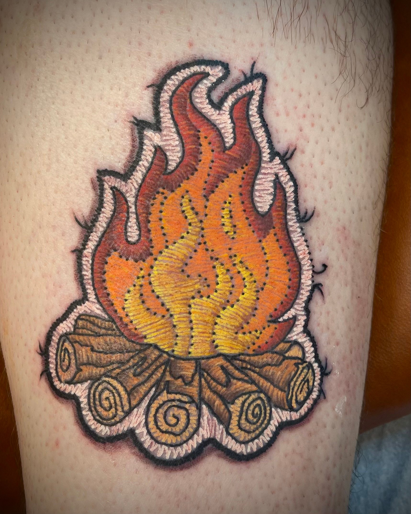tatsbywes-fire-patch-tattoo