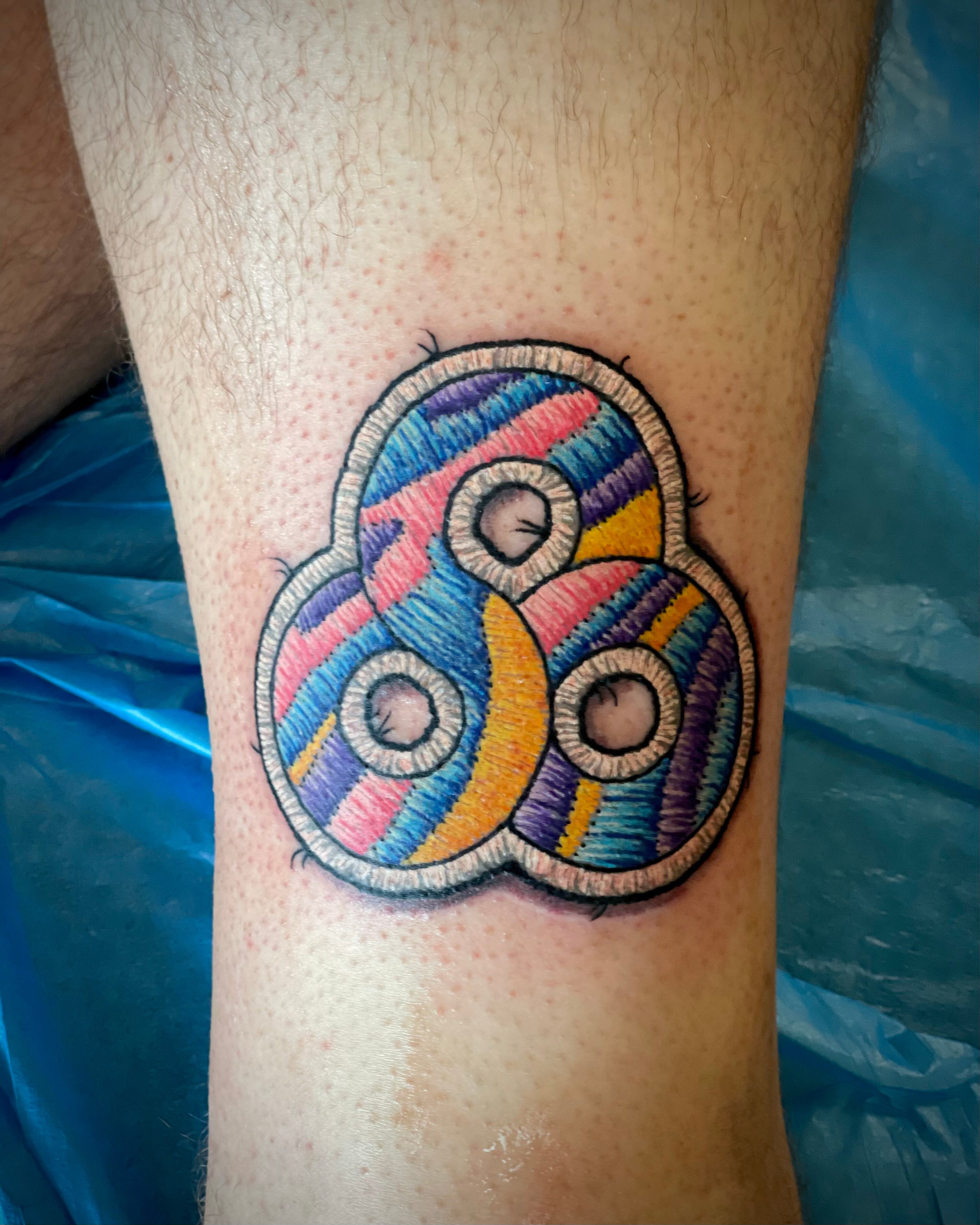 Patch Tattoo Examples - Bonaroo Patch Tattoo