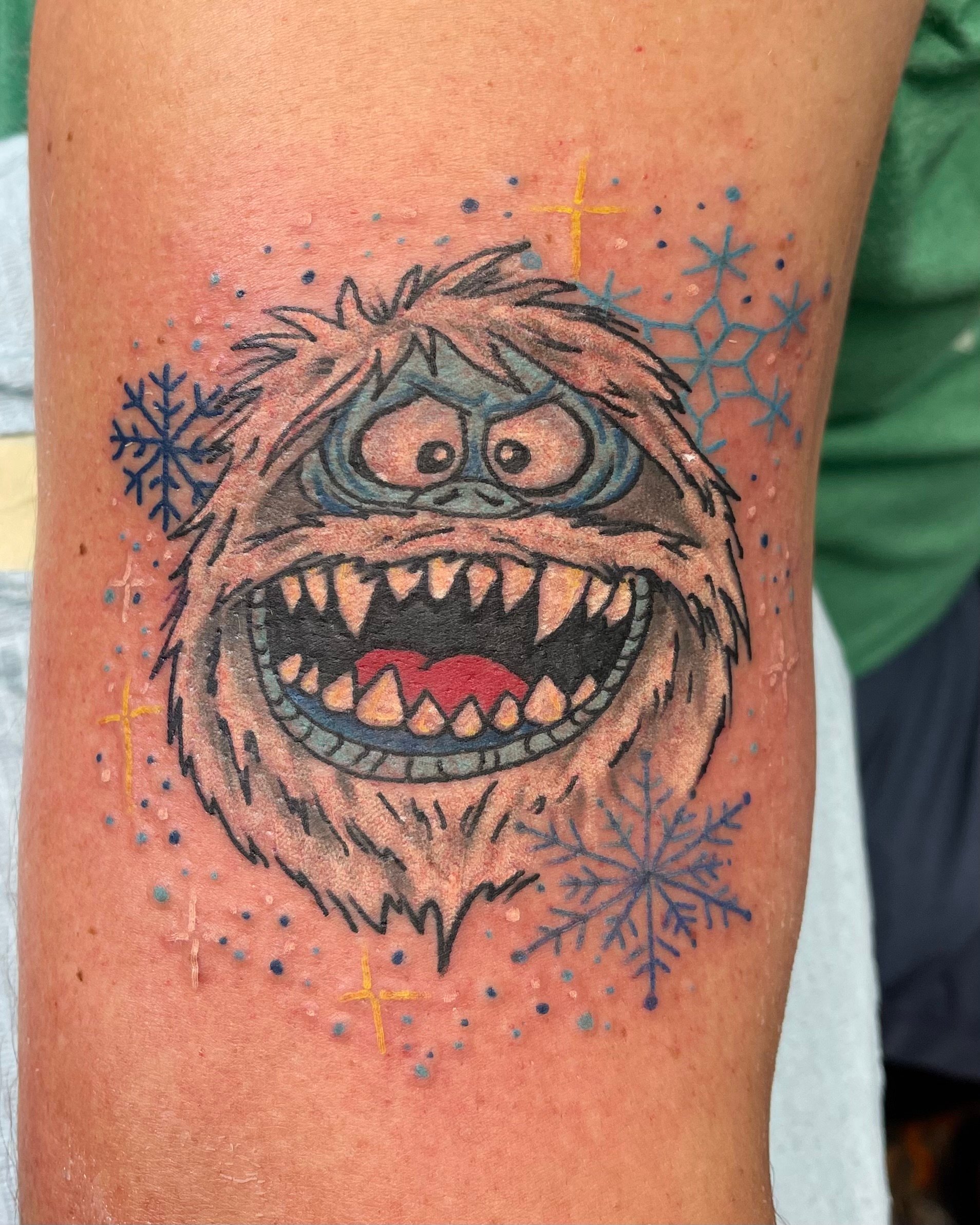 abominable snowman tattoo