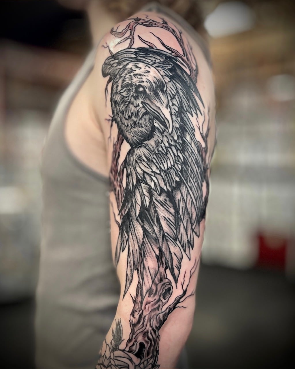 Crow Tattoo