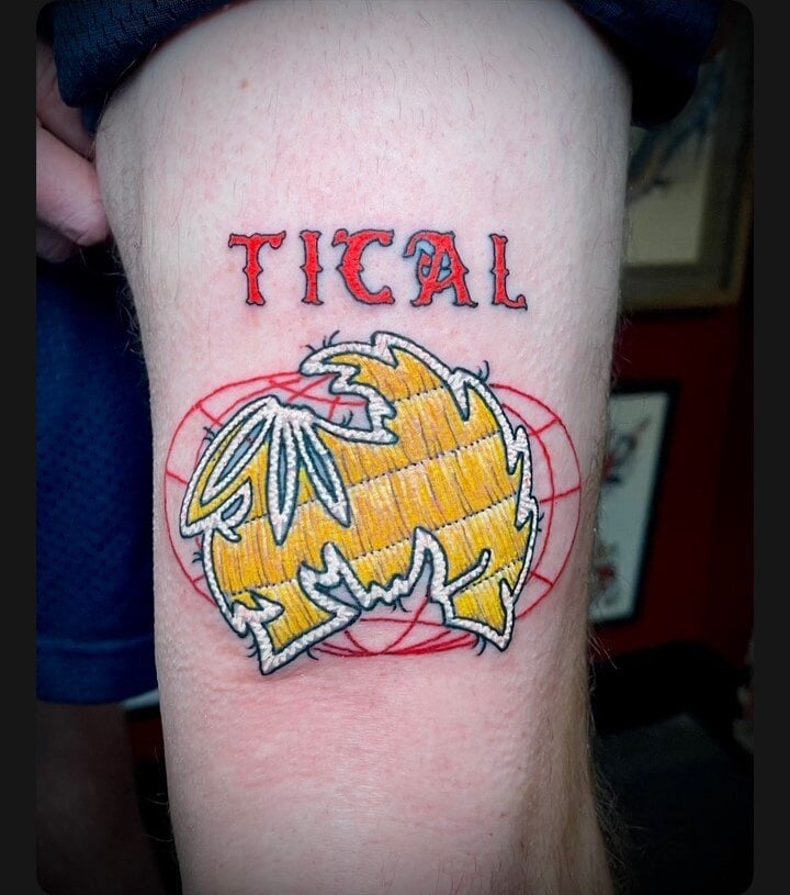 Method Man embroidery patch tattoo