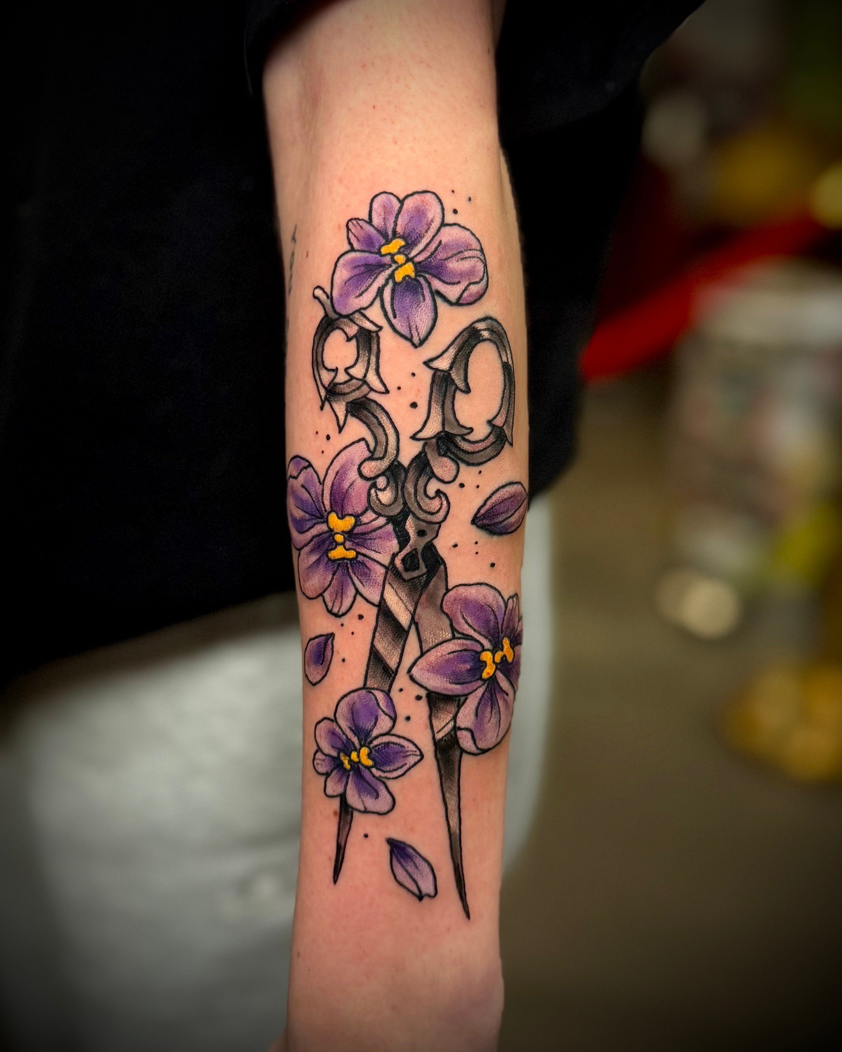 Scissors Tattoo 