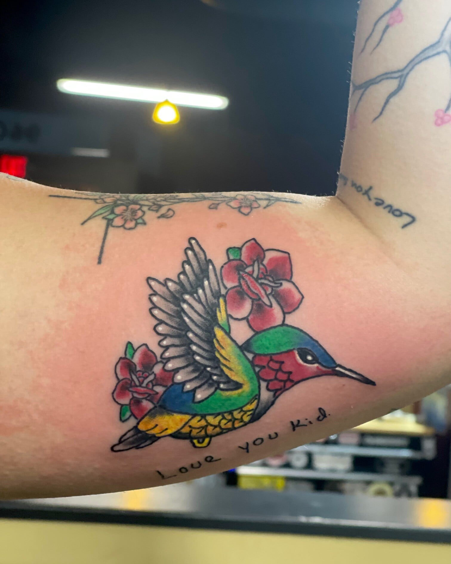 Humming Bird Tattoo