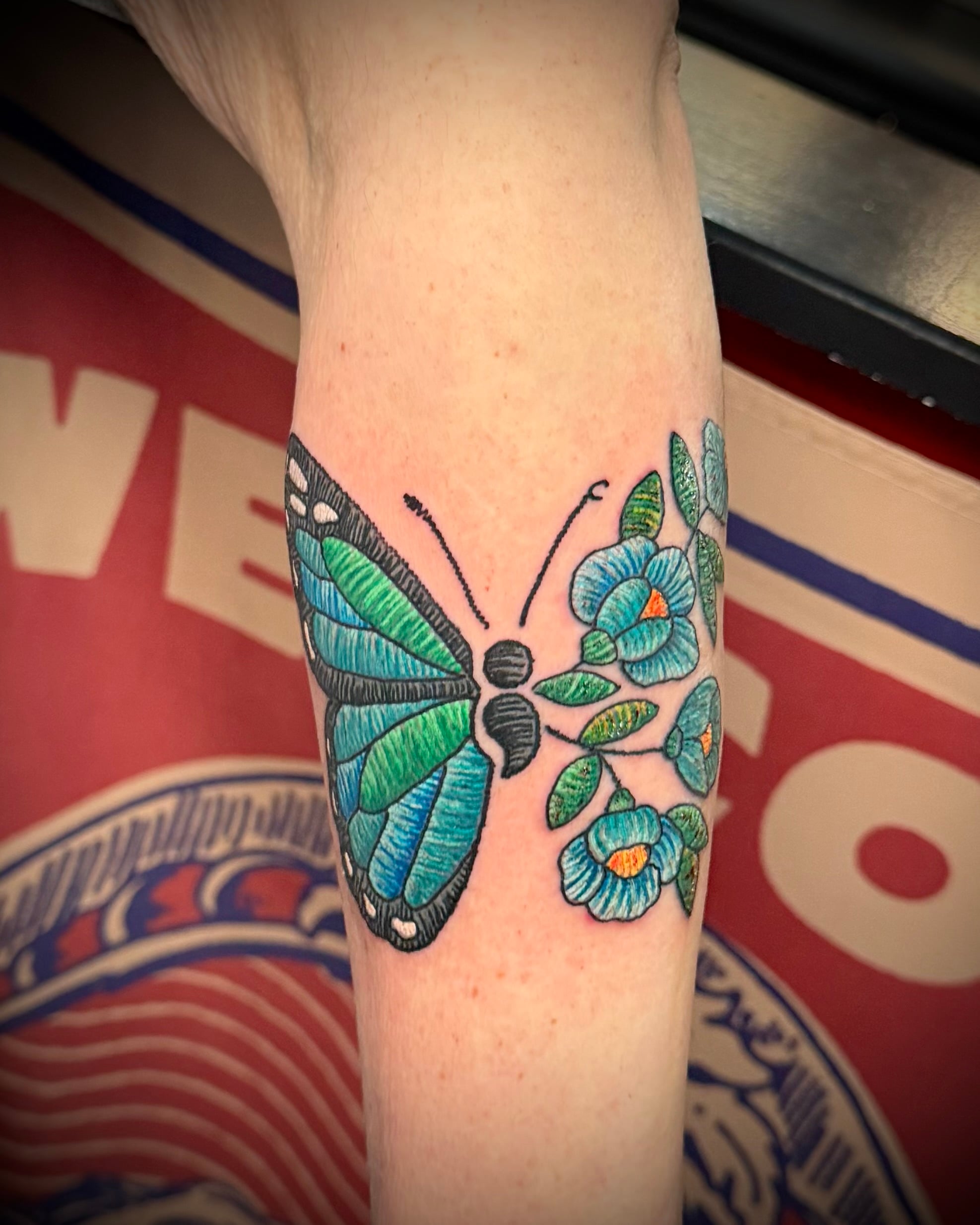 Floral Butterfly