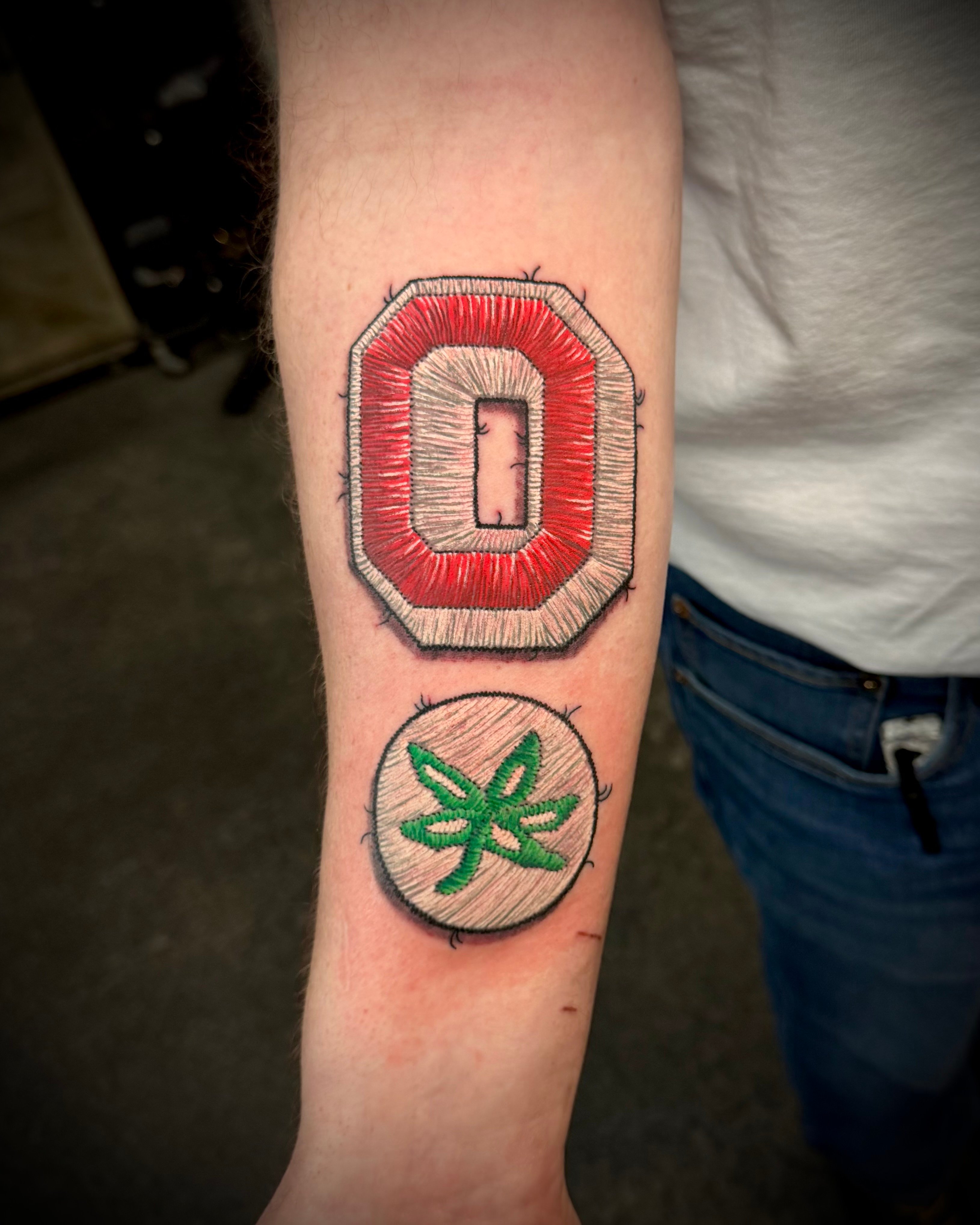 Ohio State Buckeyes tattoo