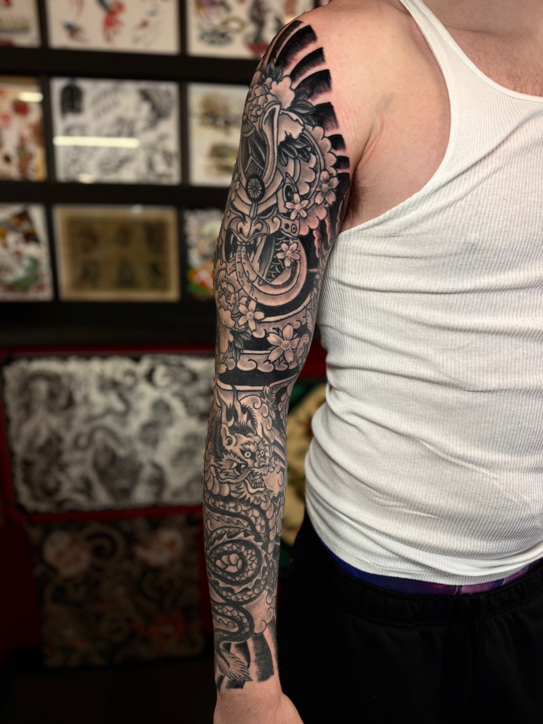 Japanese Sleeve Tattoo