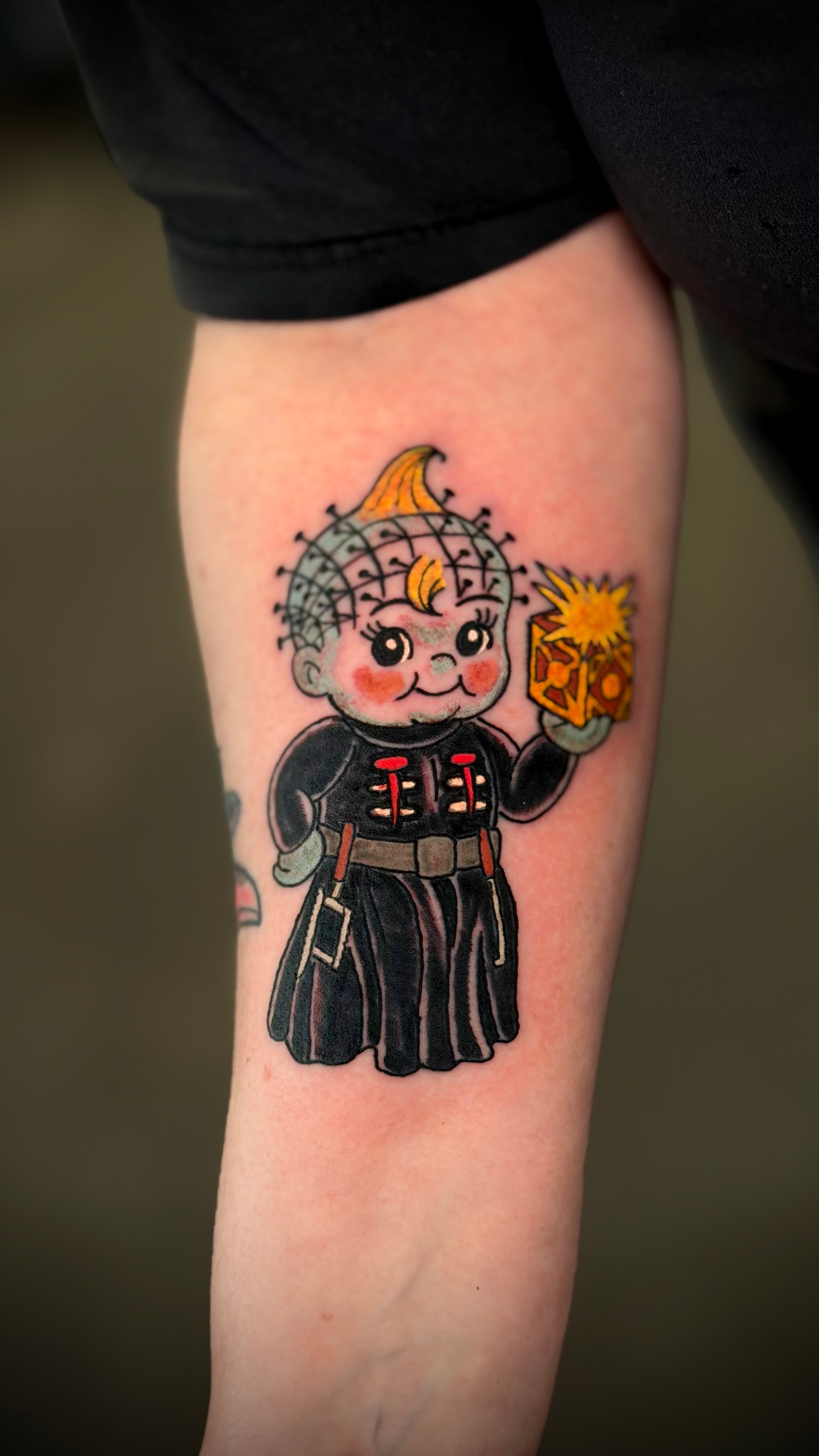 Hell Raiser Kewpie Tattoo