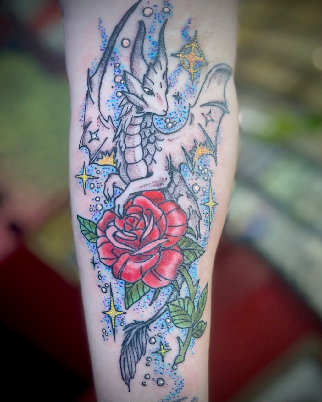 Fantasy Dragon Tattoo