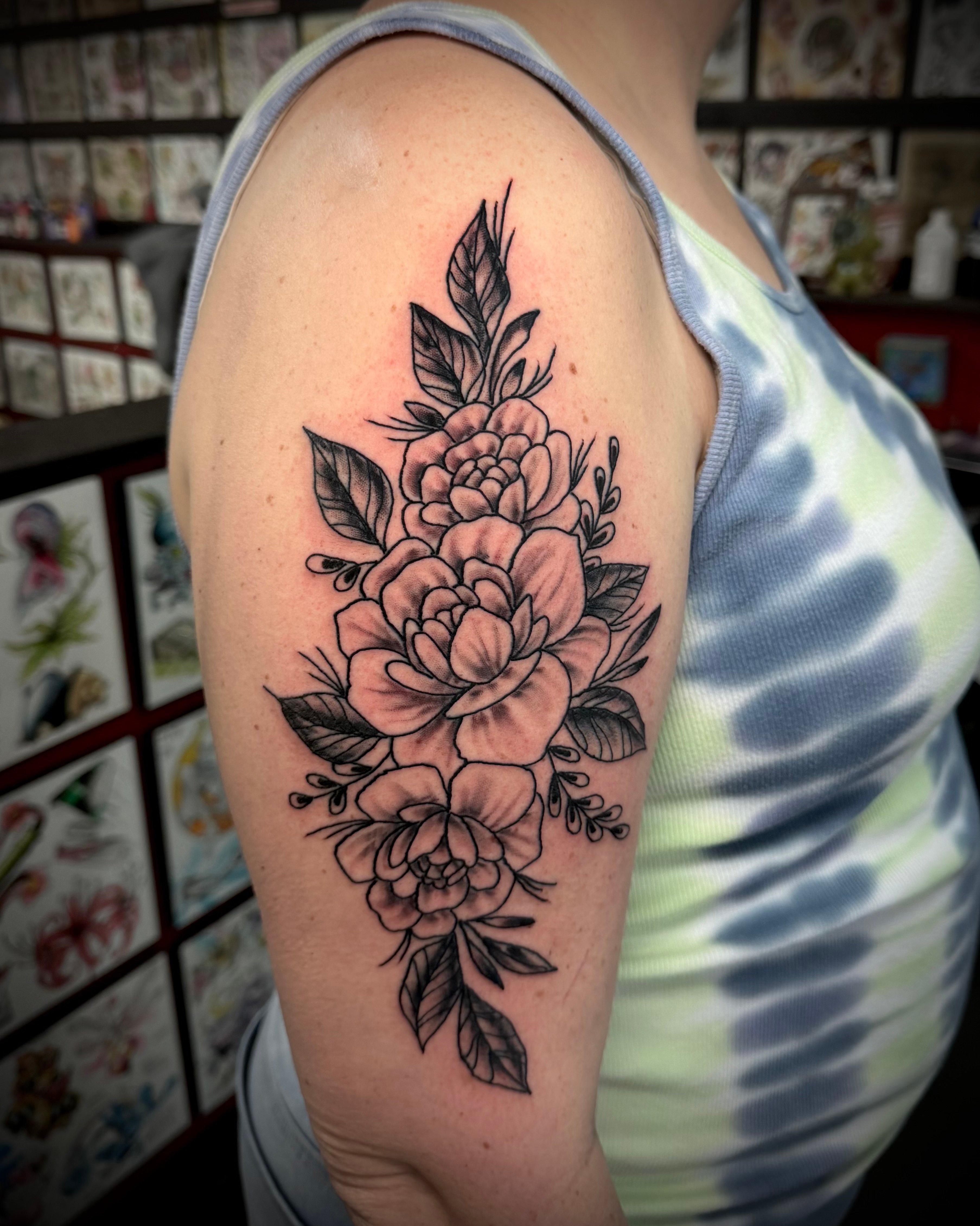 Floral Tattoo