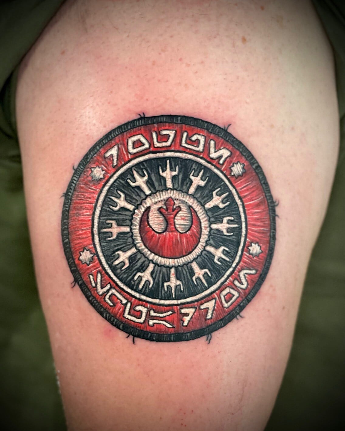 Rogue Squadron Patch Tattoo