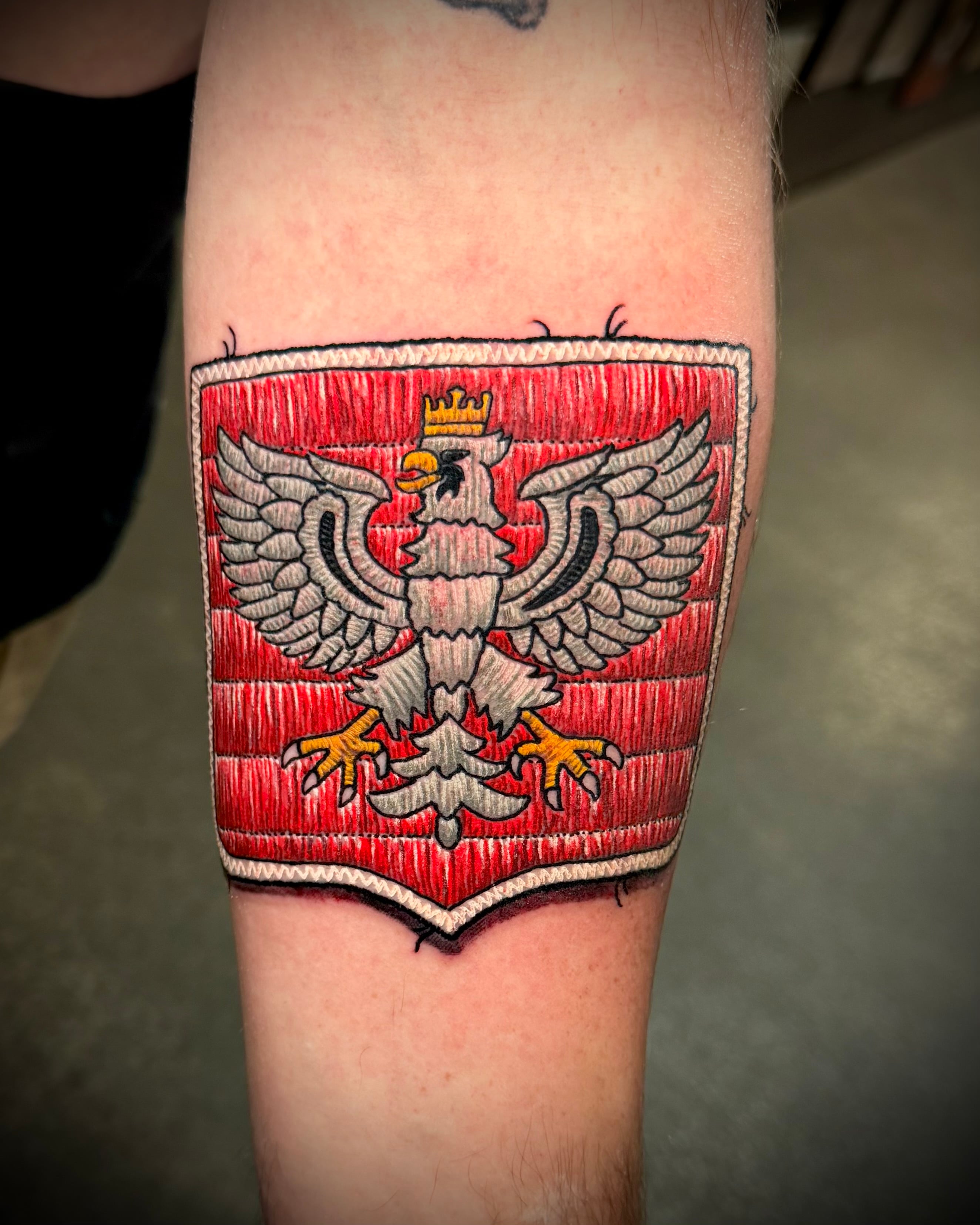 Polish Crest Tattoo