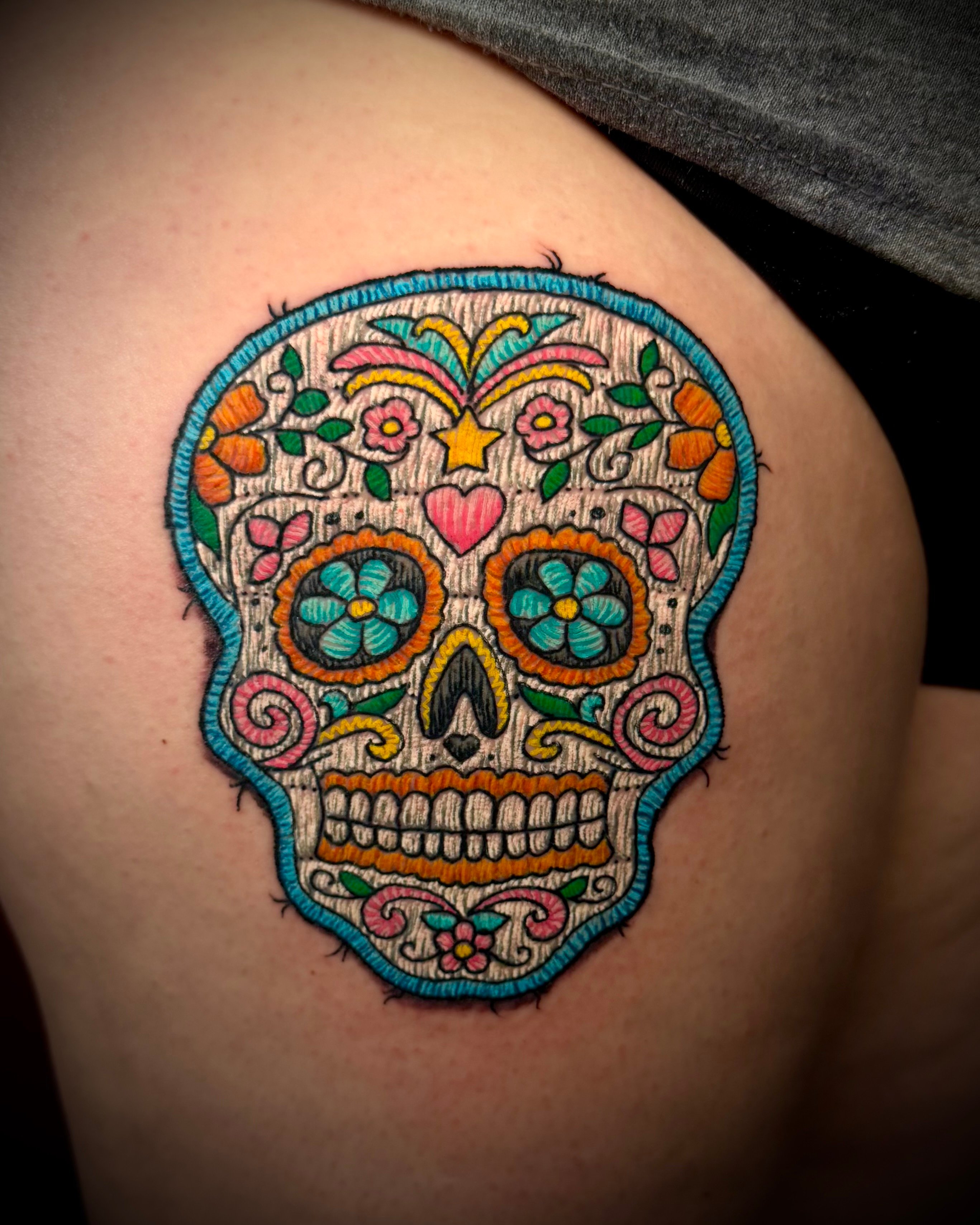 Sugar Skull Tattoo