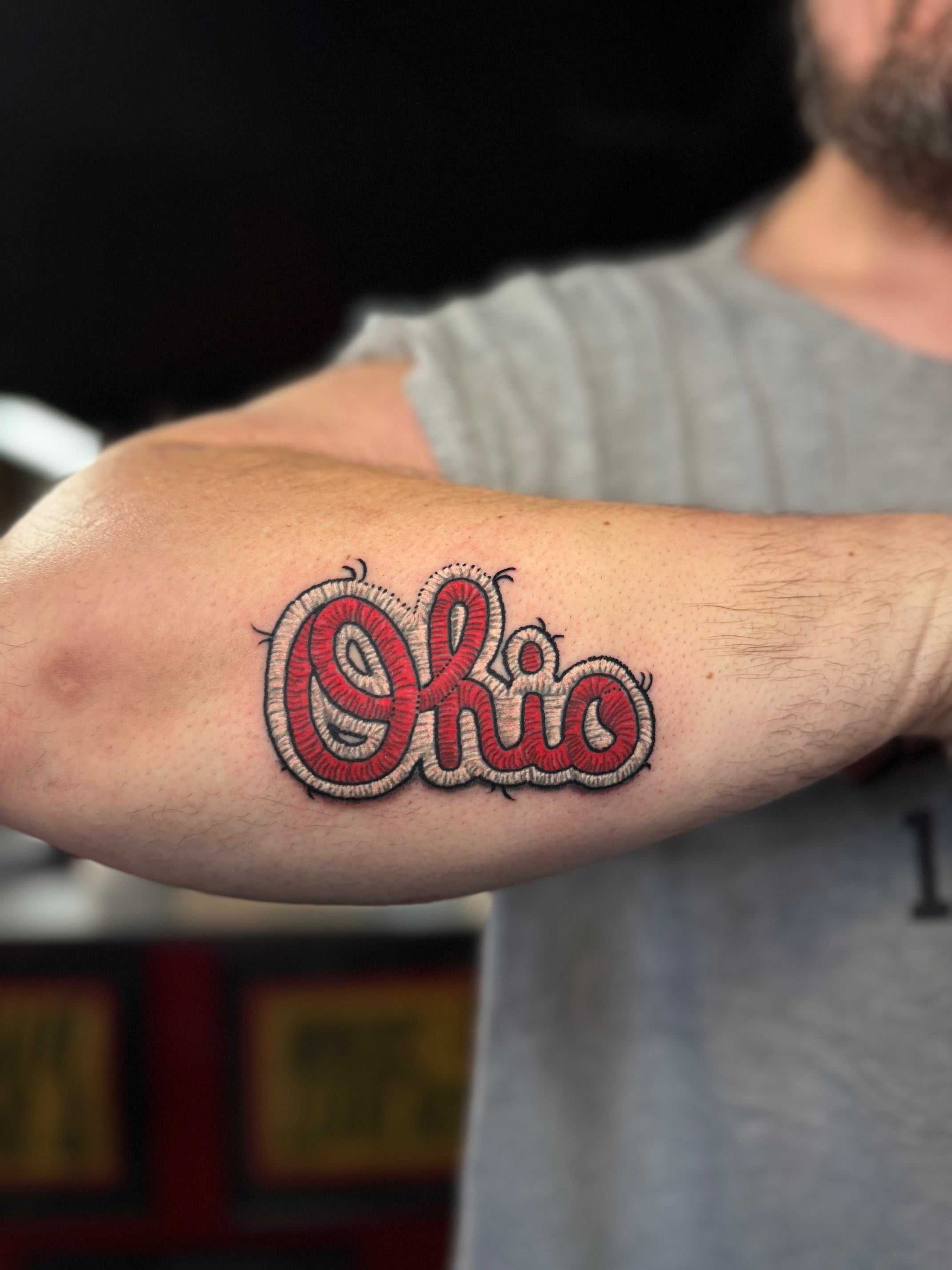 Script Ohio Tattoo