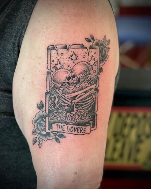 Tarot Card Tattoo