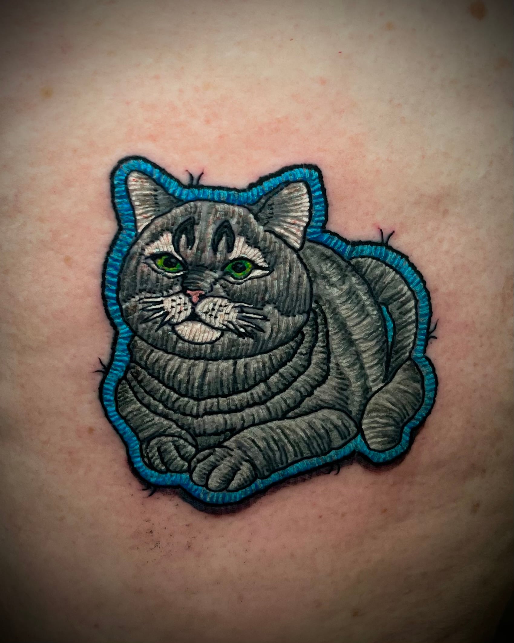 Tabby Cat Tattoo