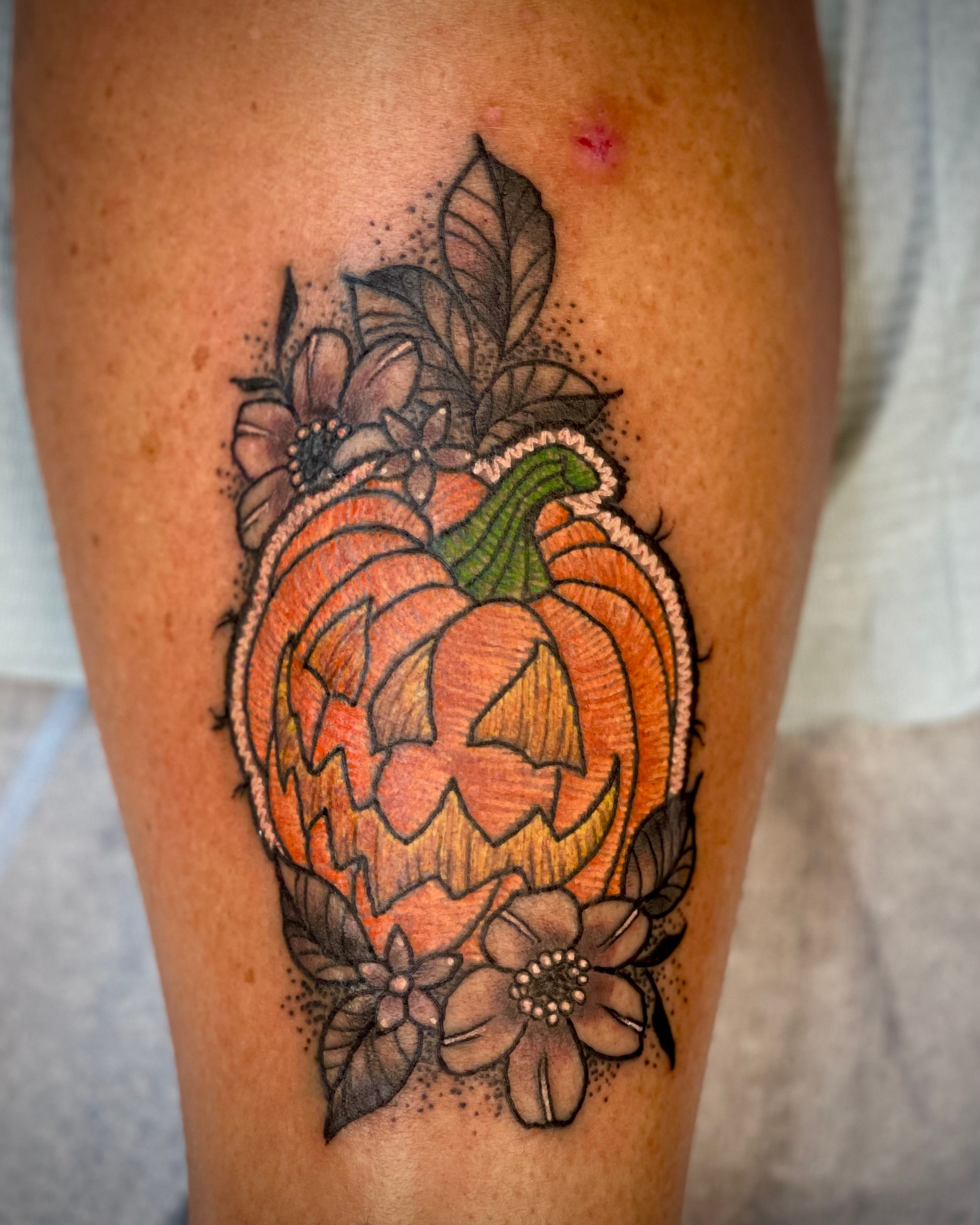 Tattoos For Women - Pumpkin Patch