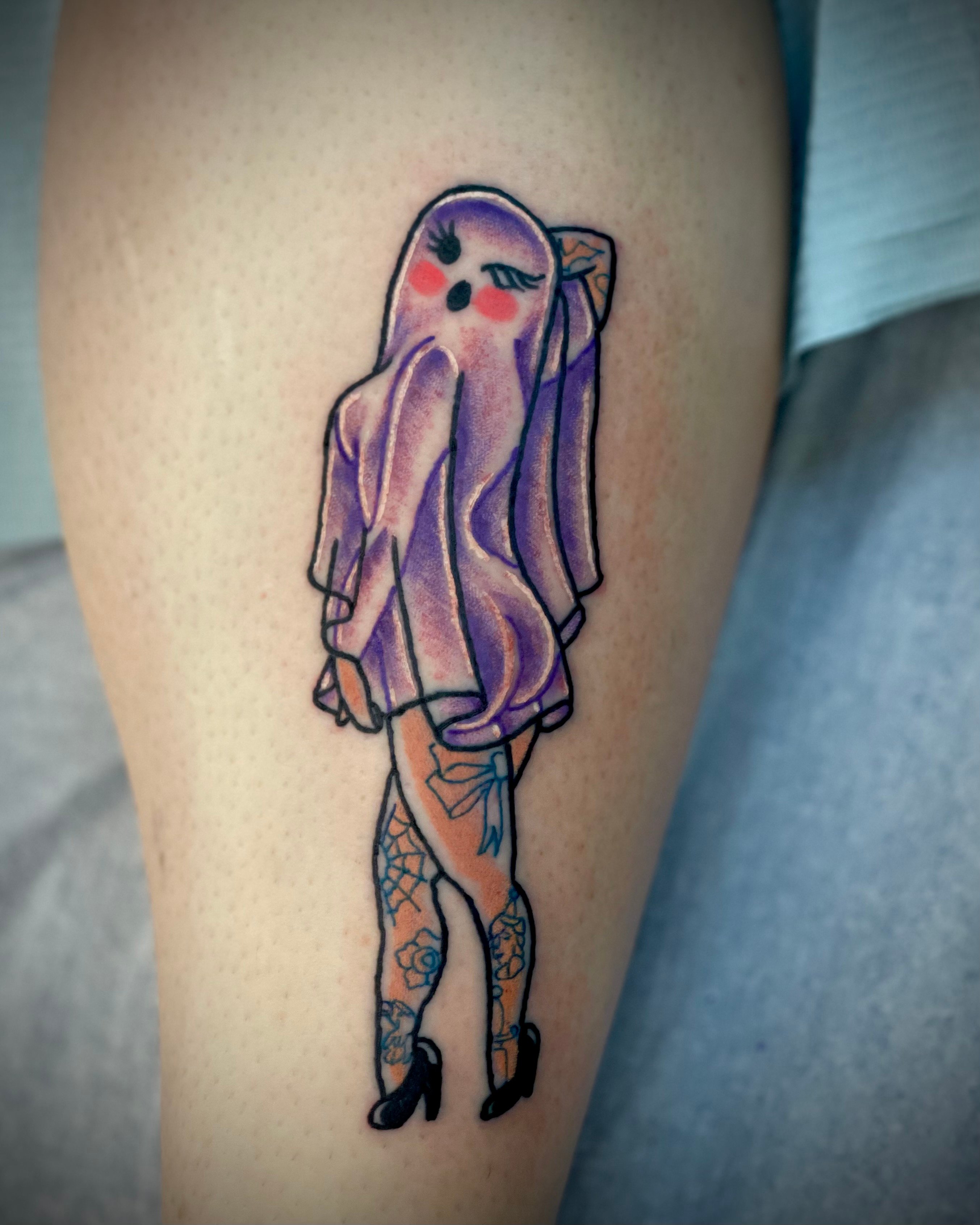 Tattoos For Women - Sexy Ghost