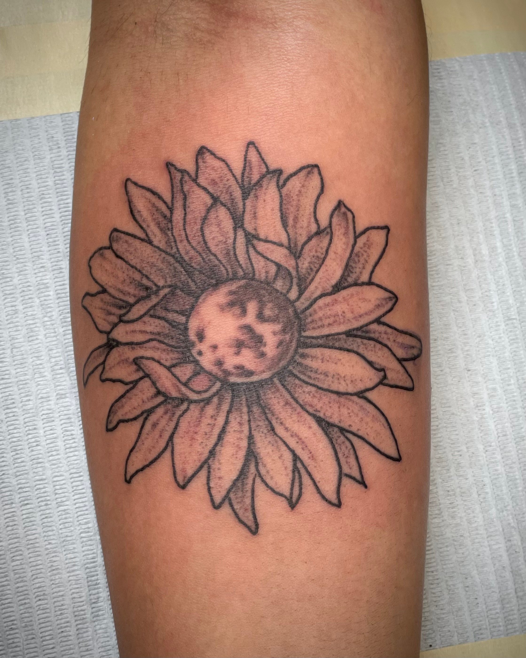 Tattoos for Women - Sunflower