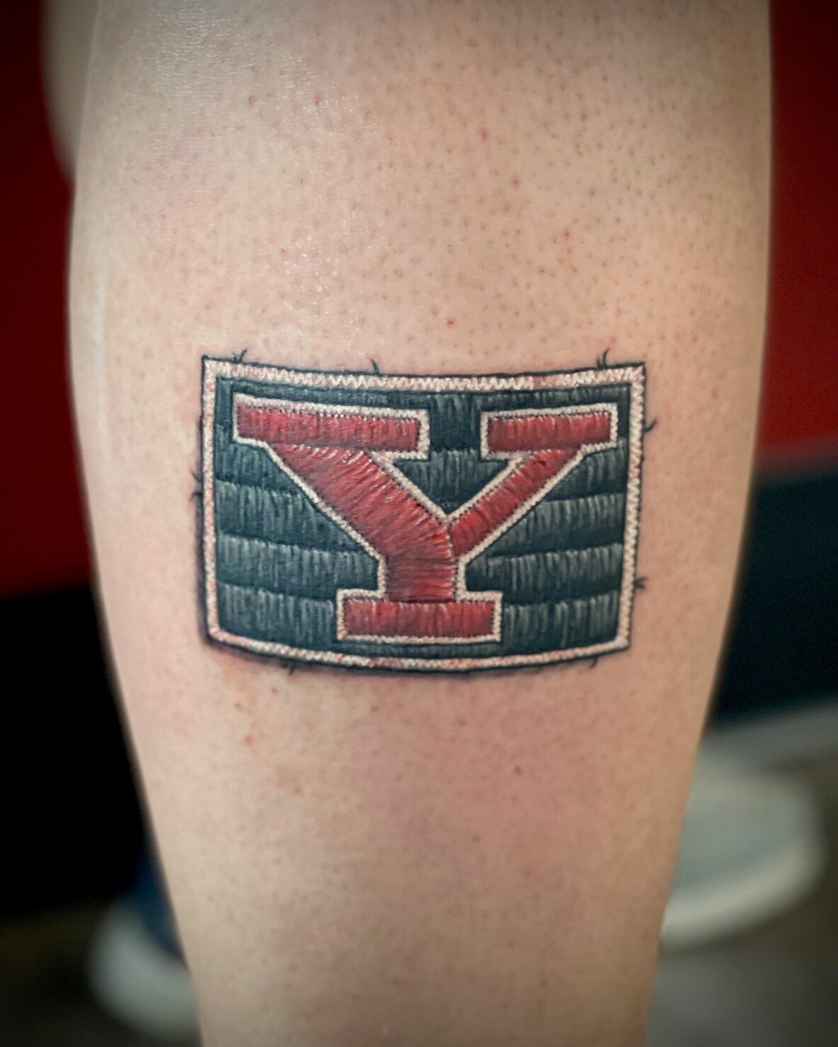 Youngstown state patch tattoo