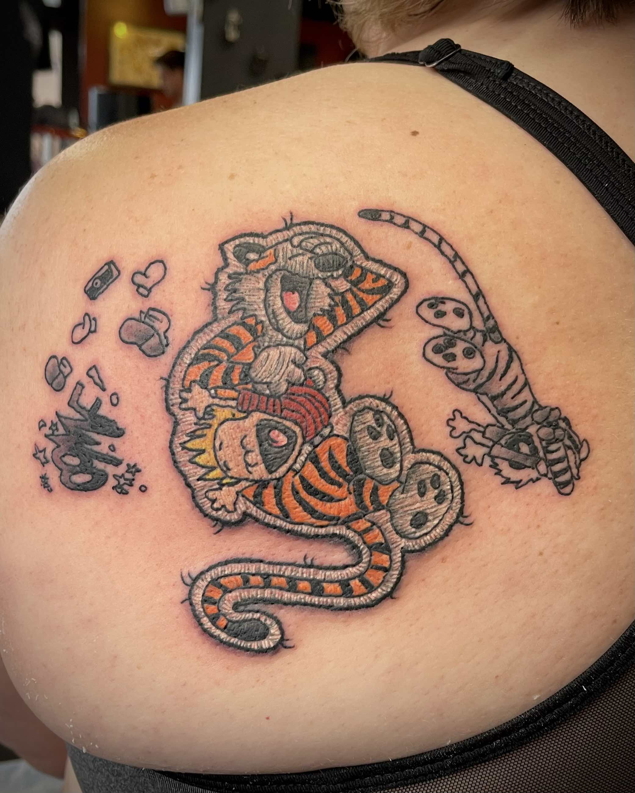 calvin and hobbes patch tattoo compressed
